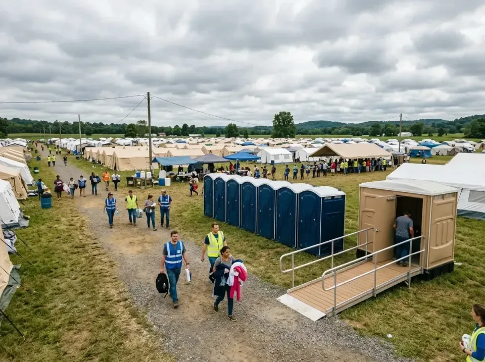 disaster-relief-camp-restrooms-010 — frequently asked questions, Dumpster & Portable Bathrooms Rental in Vinton, LA